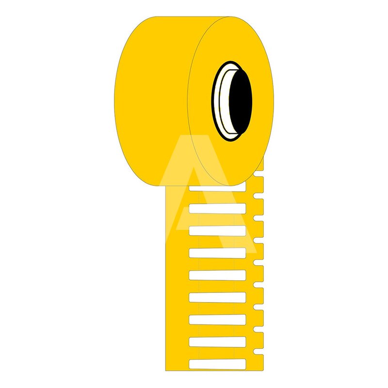 Sztywne wkładki do oznaczania przewodów, 311998, M7-12x4.4-7696-YL