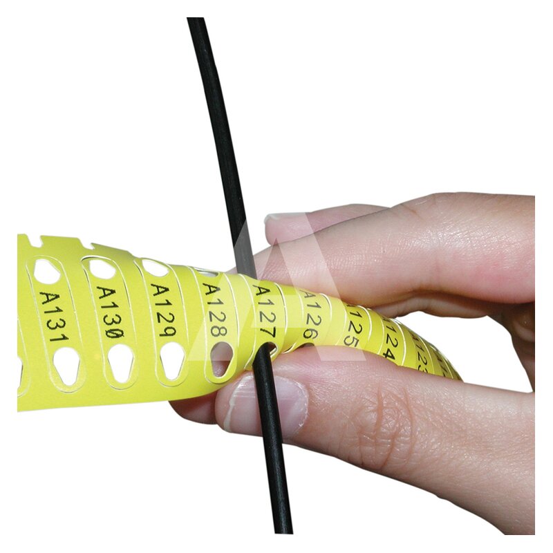 Oznaczniki do oznaczania przewodów, 312138, BM-2-7599-YL-R - aplikacja 1