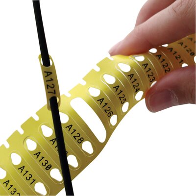 Oznaczniki do oznaczania przewodów, 312138, BM-2-7599-YL-R- aplikacja 2