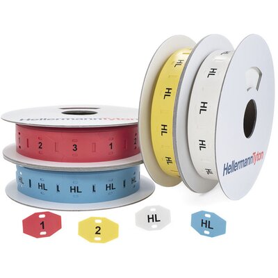 Oznaczniki montowane opaskami, do drukarek TT431 i TT4030, 20x30 mm, niebieskie (1000 szt.), 556-80556 - zdjęcie 2