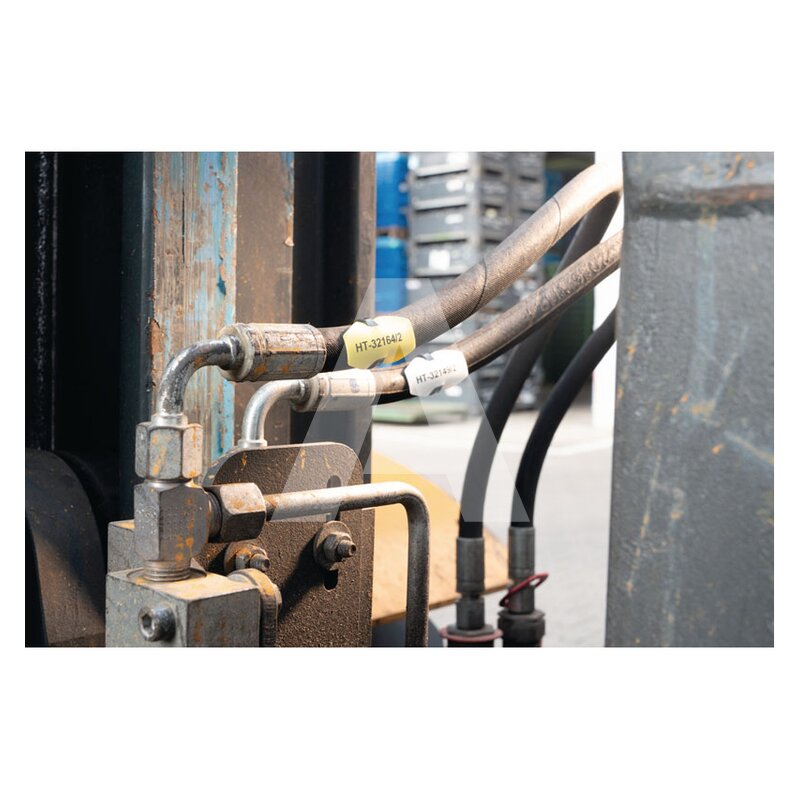 Oznaczniki montowane opaskami, do drukarek TT431 i TT4030, 20x30 mm, białe (1000 szt.), 556-80527 - aplikacja