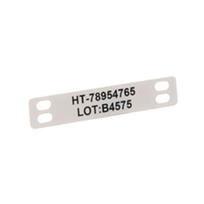 Oznaczniki montowane opaskami, do drukarek TT431 i TT4030, 11,6x60 mm, białe (1000 szt.), 556-80515