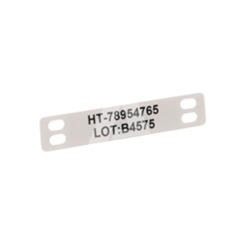 Oznaczniki montowane opaskami, do drukarek TT431 i TT4030, 11,6x60 mm, białe (1000 szt.), 556-80515