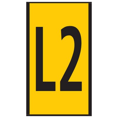 Oznacznik zatrzaskowy, wstępnie zadrukowany, nadruk L2, 561-02324