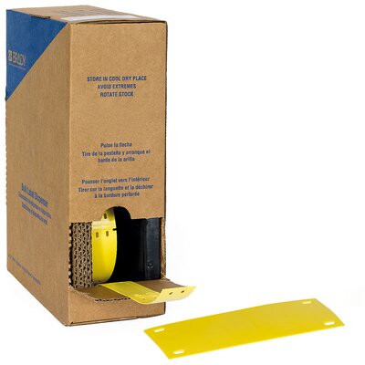 Oznaczniki montowane opaskami, 312049, BM-25x75-348-YL