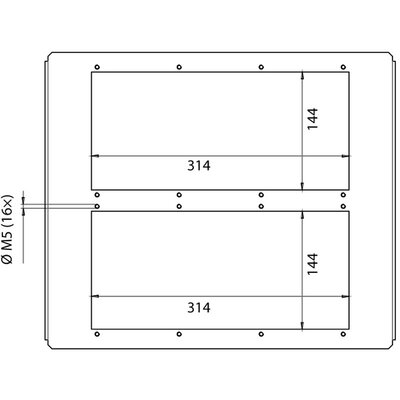 Płyta podłogowa, 43302 - schemat