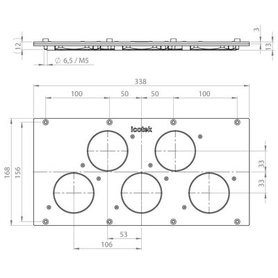 Płyta modułowa MP11, 43899 - schemat