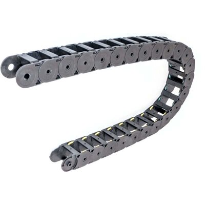 Prowadnica do kabli CPC typ 6830A RC105 z klipsami zielonymi, D011602 - promień gięcia