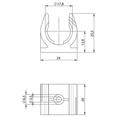 Uchwyt do peszla, 31310 - schemat
