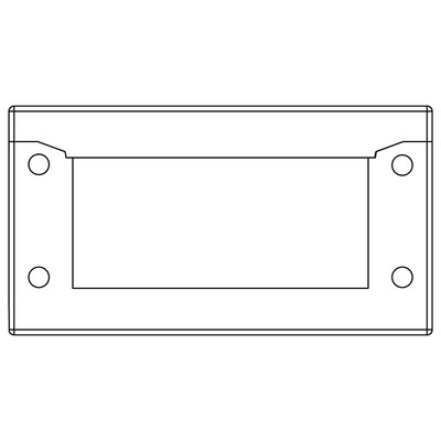 Rama przepustowa KEL-ERM VARIO, 68342.200 -schemat