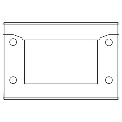 Rama przepustowa KEL-ERM VARIO, 68343.200 -schemat