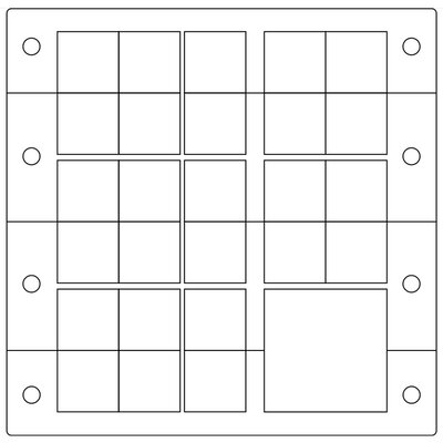 Rama przepustowa KEL 24-2 MT, 42233 - rysunek