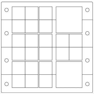 Rama przepustowa KEL 24-2 MT, 42227 - rysunek