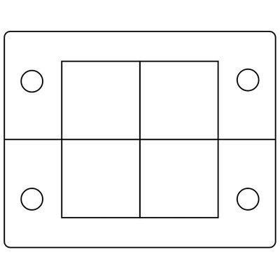 Rama przepustowa KEL-B, 42204 - rysunek