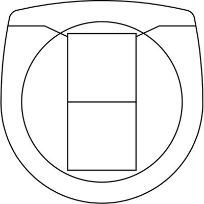 Dławnica kablowa dzielona 45454  - schemat