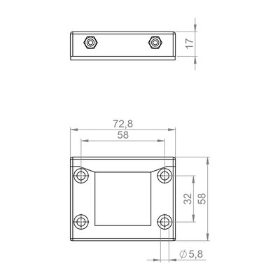 Rama przepustowa KEL-ER-BL-B1 70009.200 - schemat