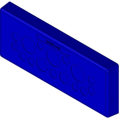 Przepust kablowy niedzielony Hygenic Design, 73932