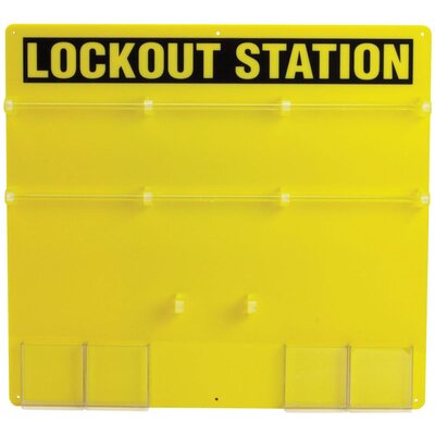 Tablica na 36 blokad LOTO, 050992