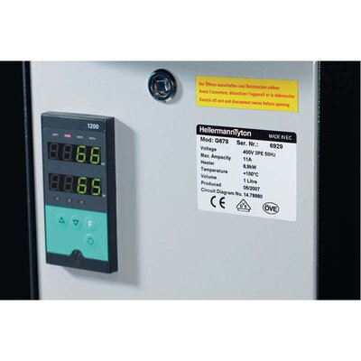 Etykieta do tabliczek znamionowych, termotransfer, kolor srebrny, 596-27120 - zastosowanie