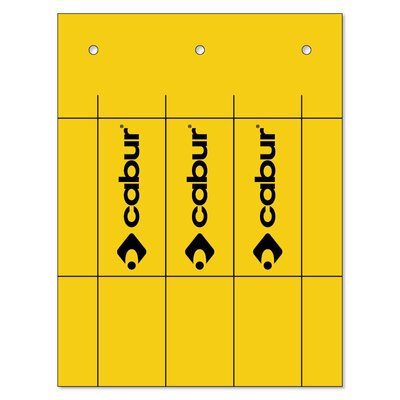 Tabliczki samoprzylepne 30x70 mm żółte, TAP3070AY