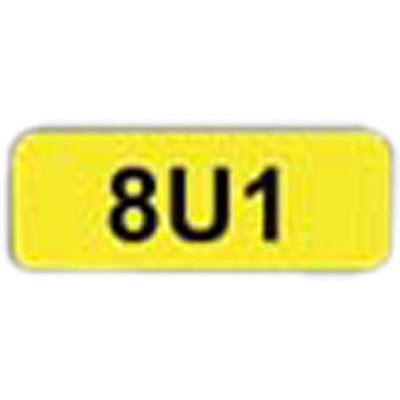 Etykieta do oznaczania paneli sterowniczych, termotransfer, 596-01211