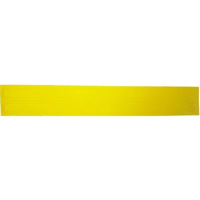 Paski nieprzylepne z PVC, 15x430 mm, żółte, SI2K15430Y