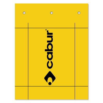 Tabliczki samoprzylepne 80x100 mm, żółte, TAP80100AY