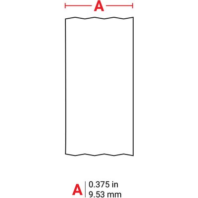 Taśma do drukarek, 174151, M6C-375-499 - wymiary