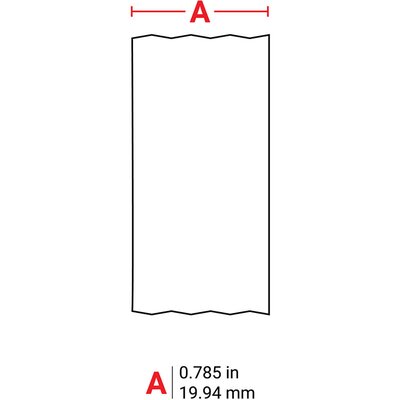 Taśma do drukarek, 174668, M7C-785-412 - wymiary