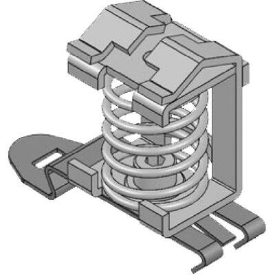 Klamra uziemiająca EMC SF/SK 4-13,5, 36502.002 - render