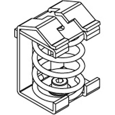 Klamra EMC przykręcana SK 15-32, 36228 - schemat