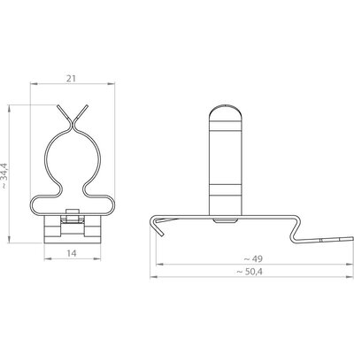 Klamra EMC SF/SKL 12-16, 36247 - schemat