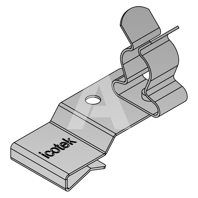 Klamra uziemiająca EMC PFK2-B/SKL 04, 3678404