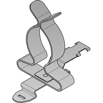 Klamra uziemiająca EMC SFZ/SKL 30-38, 36885 - rysunek