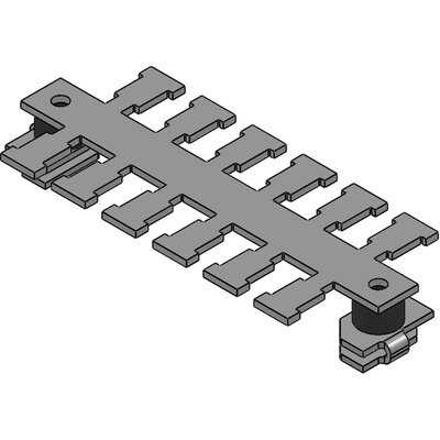 Listwa uziemiająca EMC KAFM 6/SC, 36416