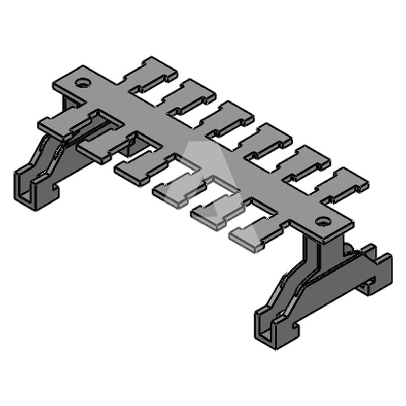 Listwa mocująca EMC KAFM 6/SK, 36436 - rysunek