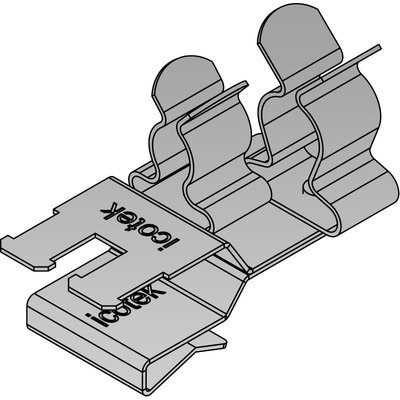 Klamra uziemiająca PFKZ2-B/SKL 34, 3678534 - rysunek