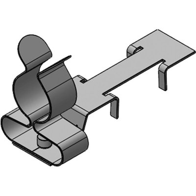 Klamra uziemiająca EMC na szynę typu C LFC/MSKL, 37671.100