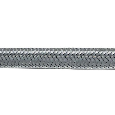 Rura galwanizowana, metalowa, z oplotem metalowym, 166-34405