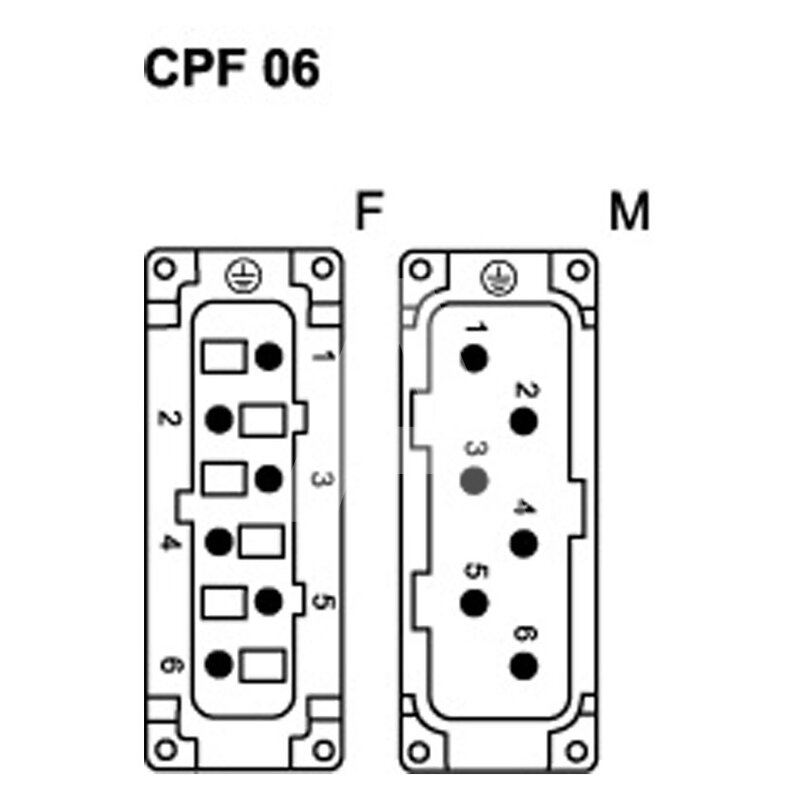 Wkładka żeńska 77.27, CPF 06 - schemat 1