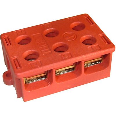 Złącze śrubowe 6 mm², 3 pin, 41A, IP00, THC.027.A1A