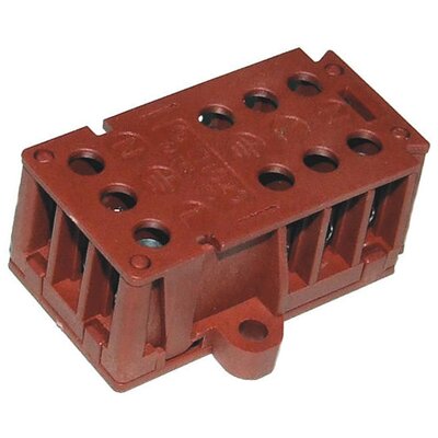 Blok zaciskowy TEEBLOCK 3+3 piny IP00, THP.029.A1A