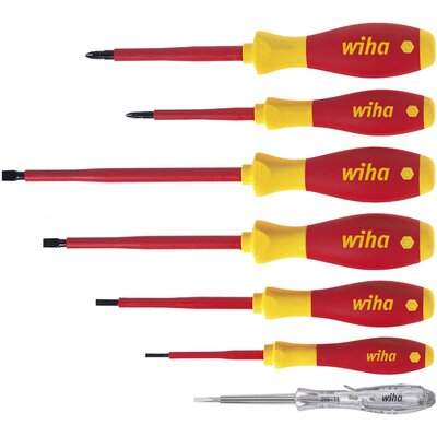 Zestaw wkrętaków SoftFinish electric płaski, 00834