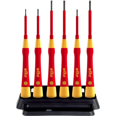 Wkrętak precyzyjny zestaw PicoFinish® electric płaski, Phillips, 42989