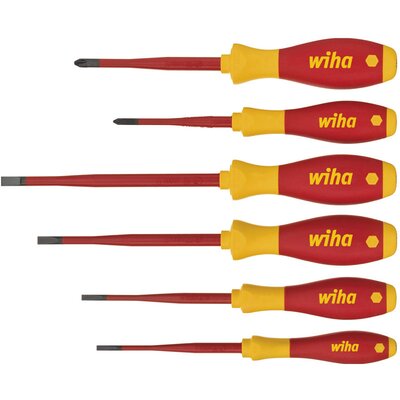 Zestaw wkrętaków SoftFinish electric slimFix płaski, 35389