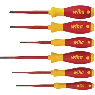 Zestaw wkrętaków SoftFinish electric slimFix płaski, 38362