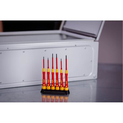 Wkrętak precyzyjny zestaw PicoFinish® electric płaski, Phillips, 42989 - dodatkowe