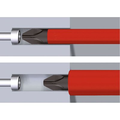 Wkrętak z uchwytem na bity zestaw slimVario® electric Stubby, 41230 - dodatkowe