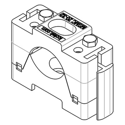 Modułowy zacisk kablowy MSMC 20-32 Set B - rysunek