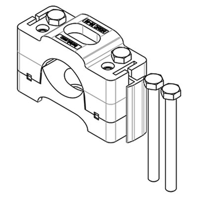 Modułowy zacisk kablowy MSMC 30-46 Set A - rysunek